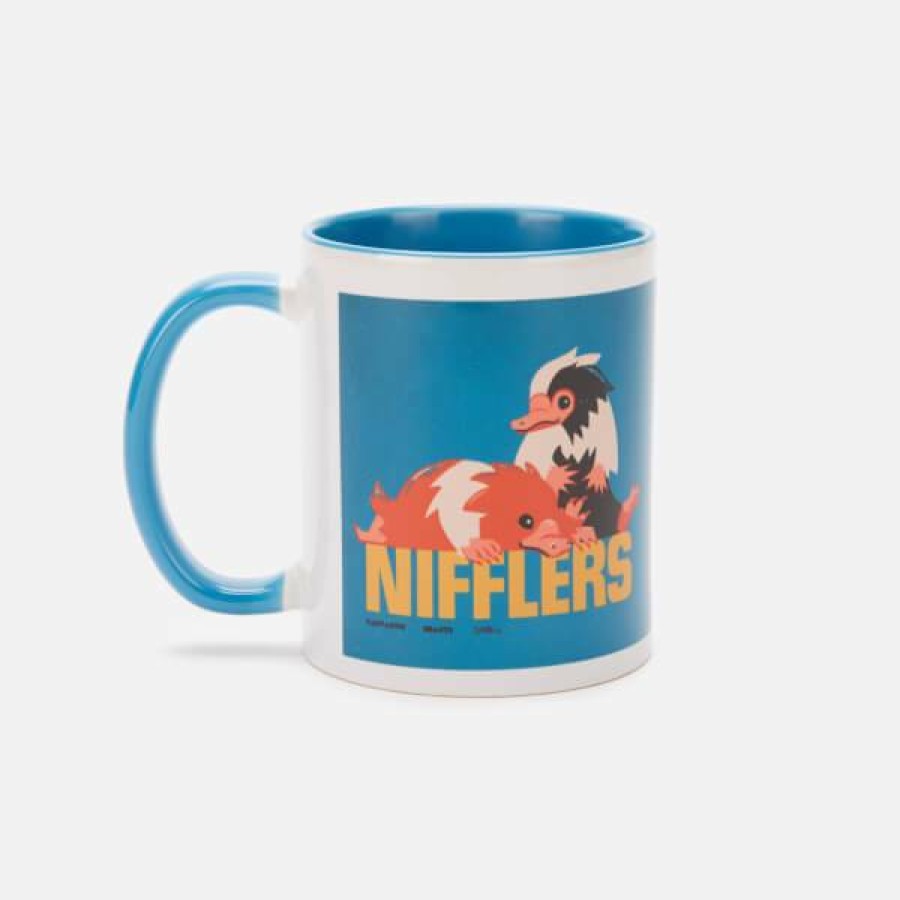 Geek Drinkware * | With Discount Fantastic Beasts Nifflers Mug Blue