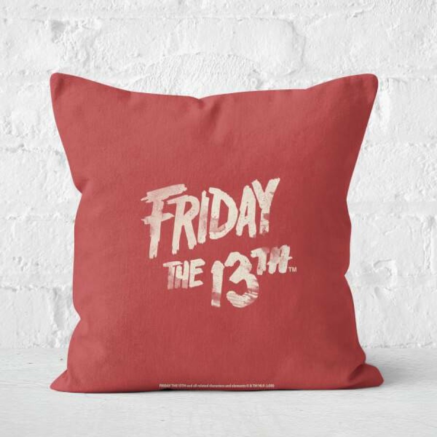 Soft Furnishings * | Top Selling Friday 13Th Jason Voorhees Square Cushion