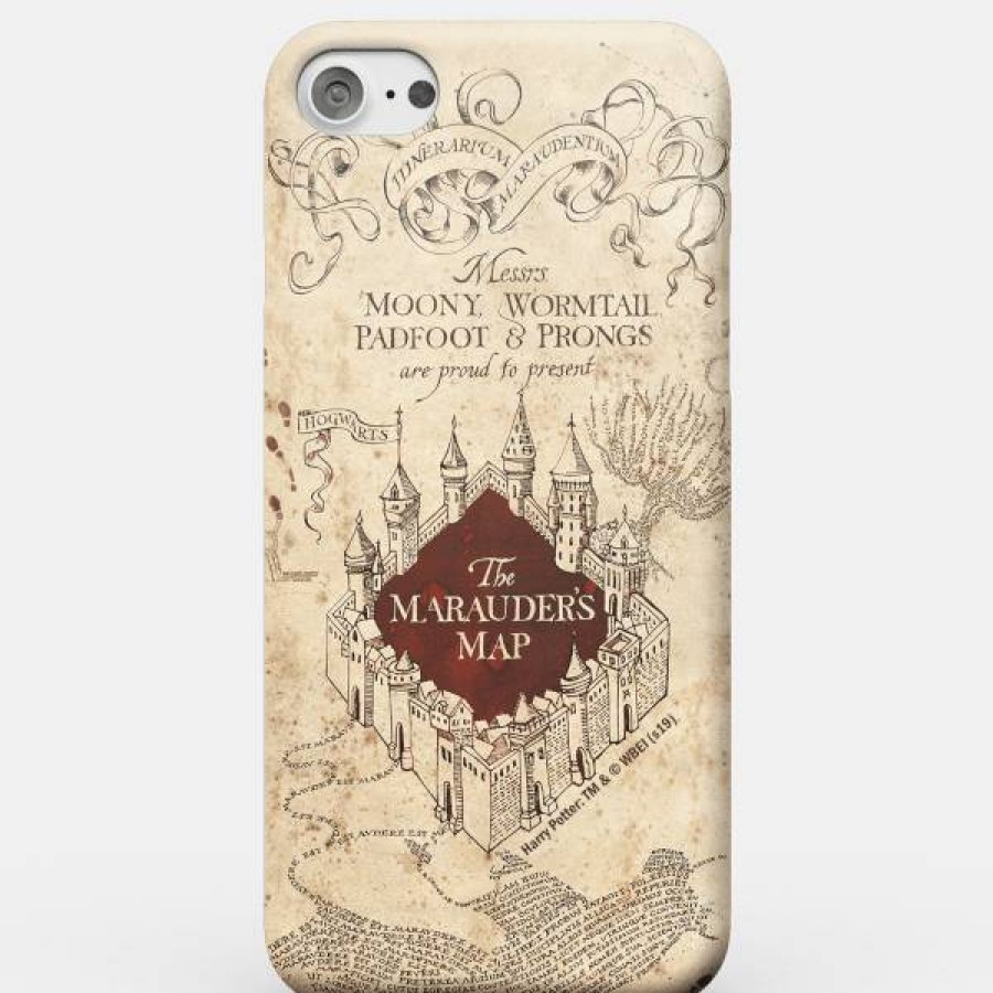 Tv & Movie Merchandise * | Promotion Harry Potter Phonecases Marauders Map Phone Case For Iphone And Android