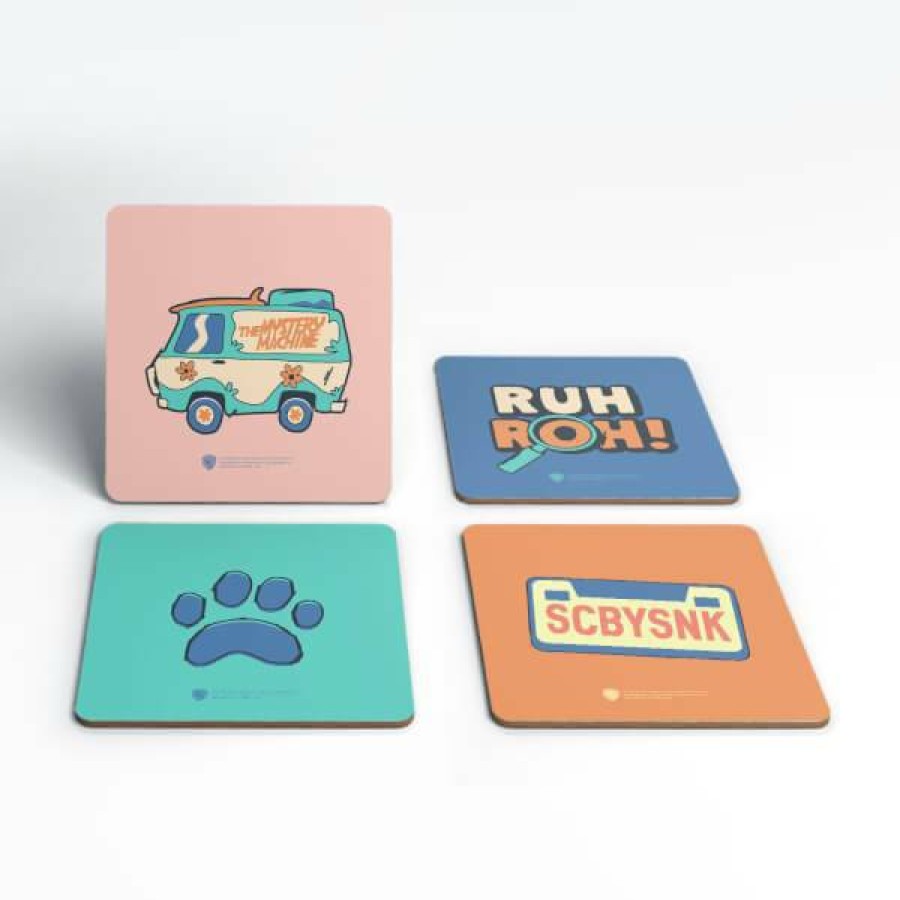 Tabletop * | Best Sellers Scoob! Coaster Set