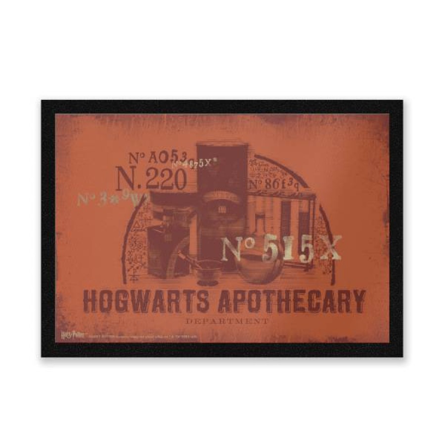 Doormats * | Excellent Quality Harry Potter Hogwarts Apothecary Entrance Mat