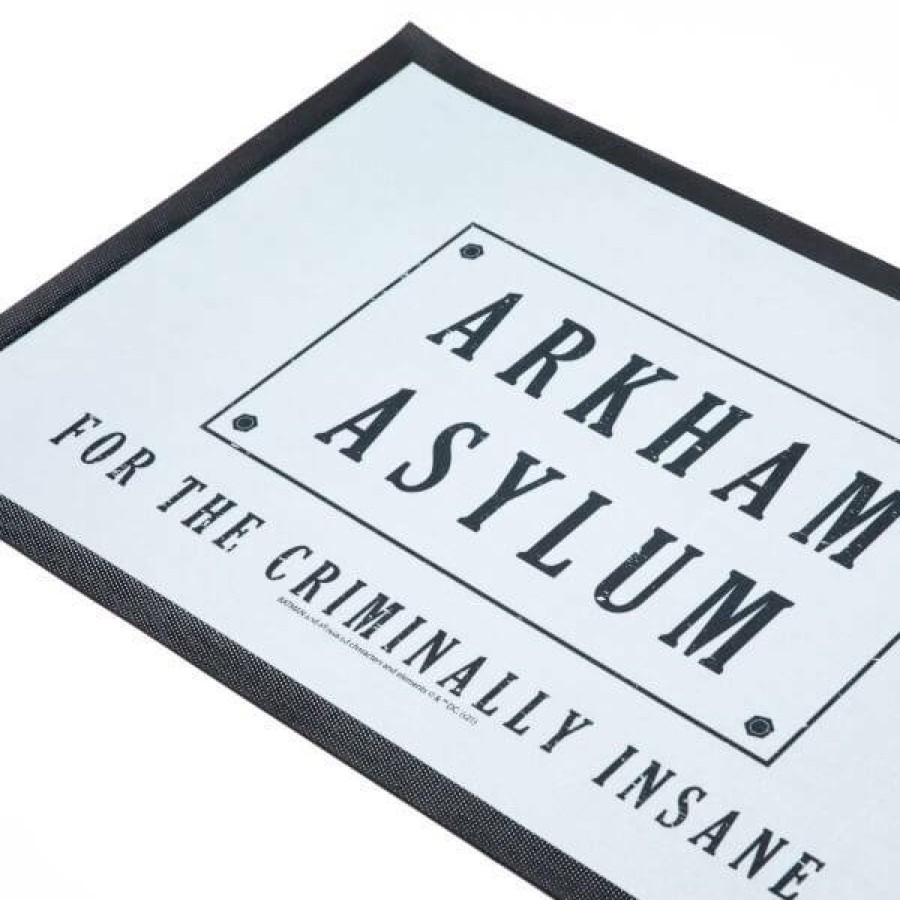 Doormats * | Shoping Batman Villains Arkham Asylum Entrance Mat