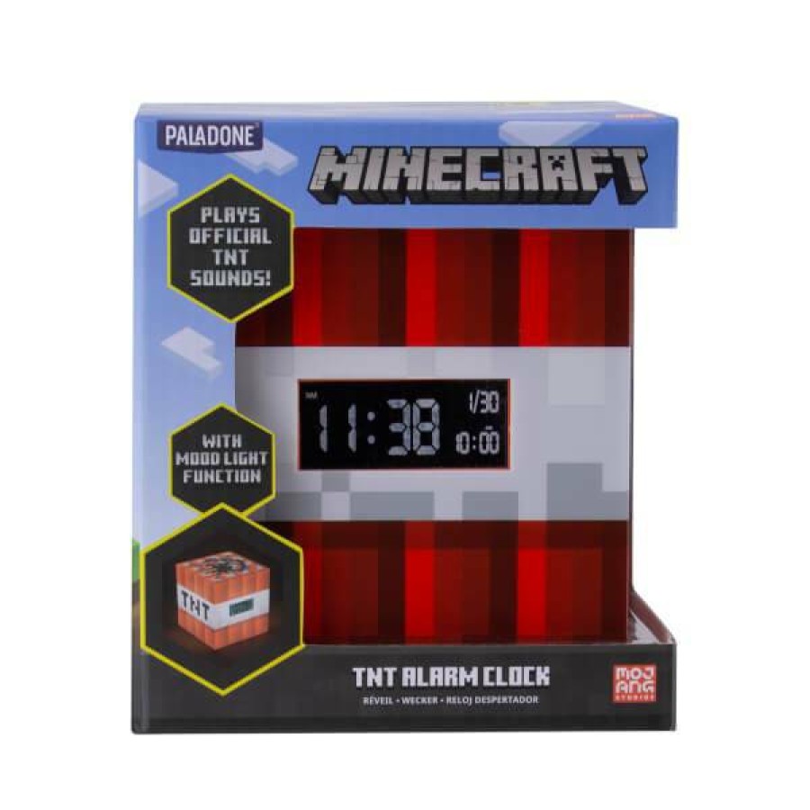 Geek Gifts * | Best Choice Minecraft Tnt Alarm Clock