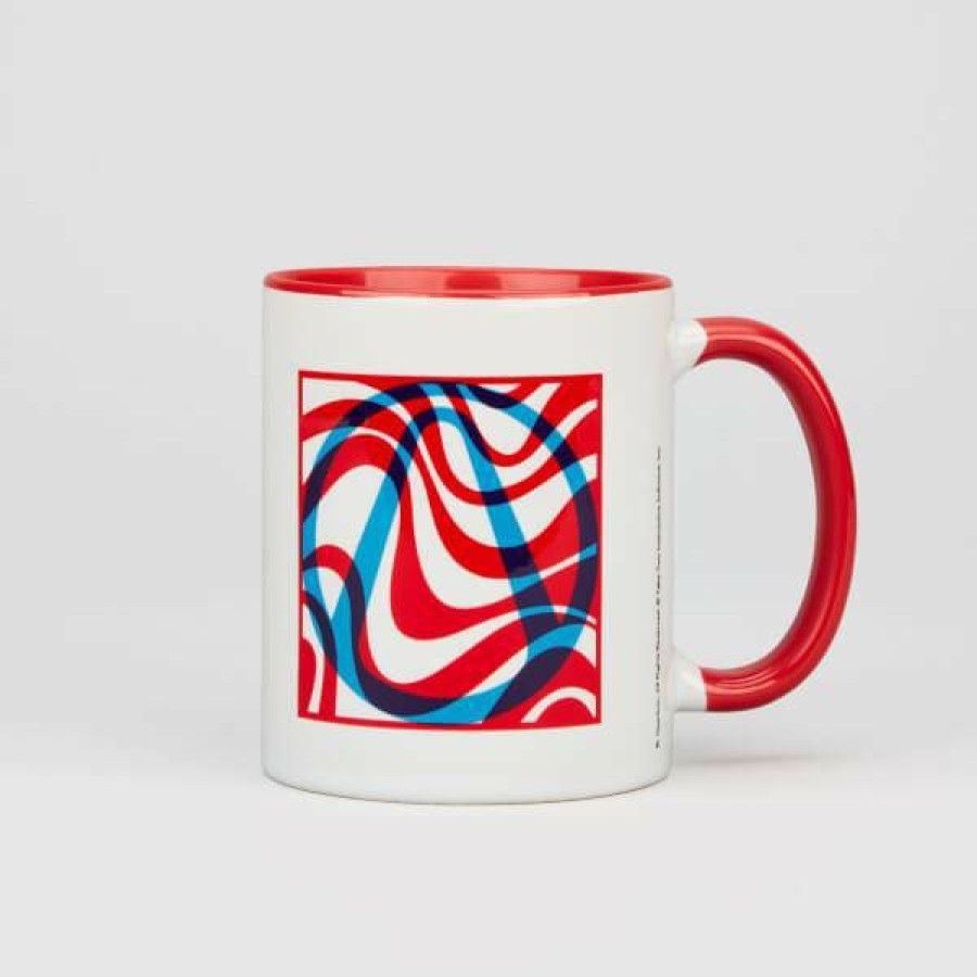 Geek Drinkware * | New In Borderlands 3 Fl4K Contrast Mug White/Red