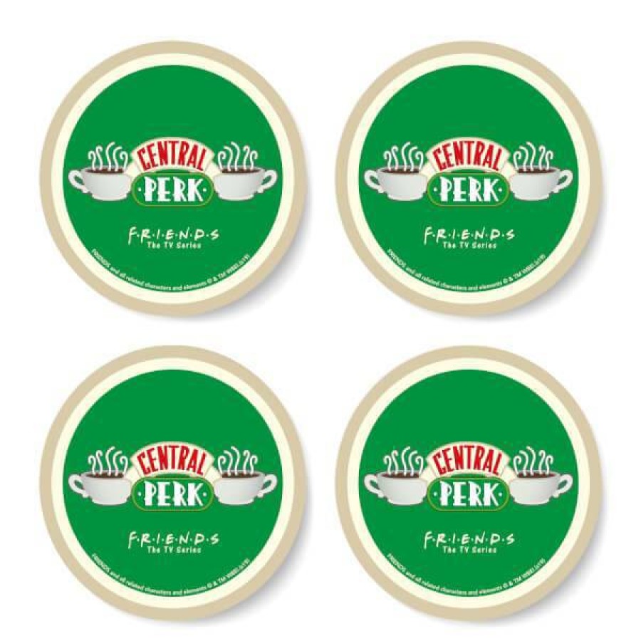 Tabletop * | Free Delivery Friends Central Perk Coaster Set