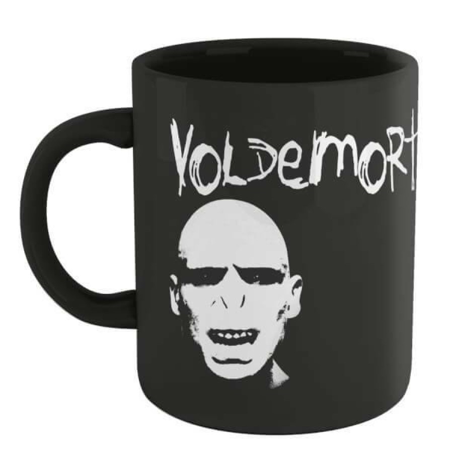 Geek Drinkware * | Cheap Online Harry Potter Voldemort Mug Black