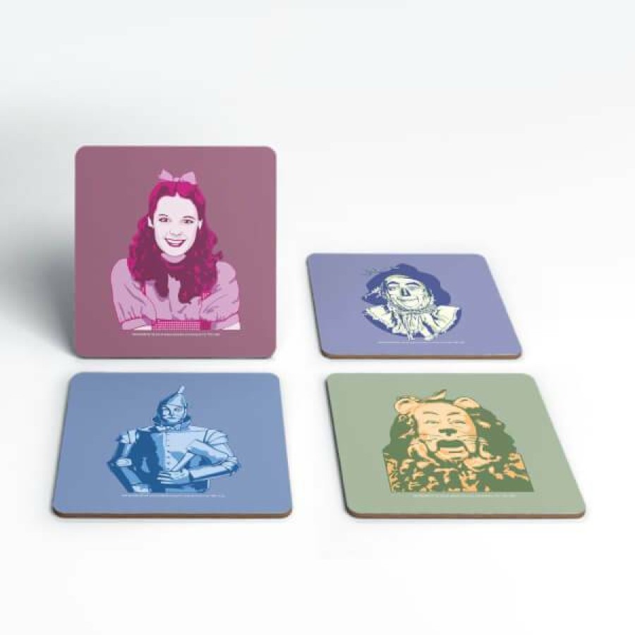 Tabletop * | Online Sale Wizard Of Oz Coaster Set