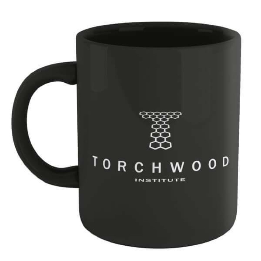 Geek Drinkware * | Shoping Doctor Who Torchwood Institute Mug Black