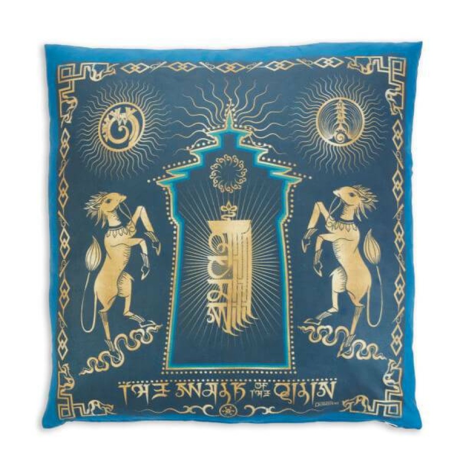 Soft Furnishings * | Top Selling Decorsome X Fantastic Beasts Qilin Pair Square Cushion