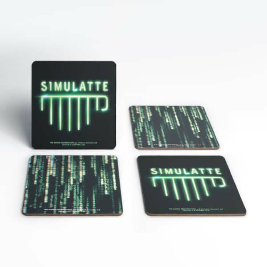 Tabletop * | Bestsellers Matrix Simulatte Coaster Set