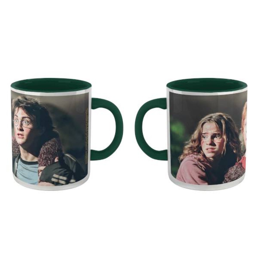 Geek Drinkware * | Outlet Sale Harry Potter Hermione Ron And Harry Mug Green