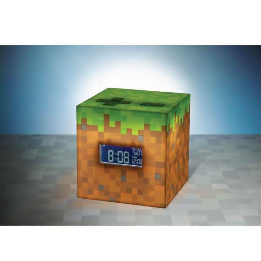 Geek Gifts * | Cheap Online Minecraft Alarm Clock