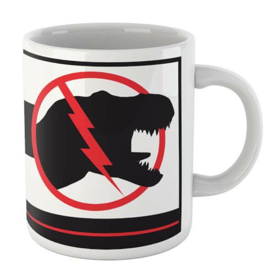 Geek Drinkware * | Best Sellers Jurassic Park Danger T Rex Mug