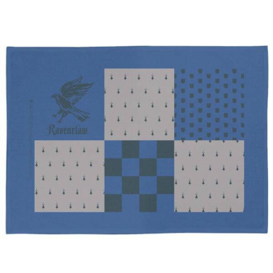 Soft Furnishings * | Excellent Quality Harry Potter Ravenclaw House Tea Towel