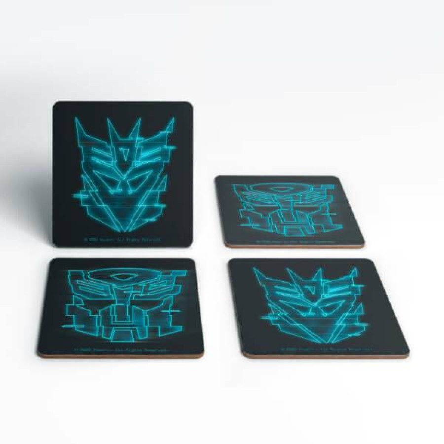 Tabletop * | Online Sale Transformers Glitch Coaster Set