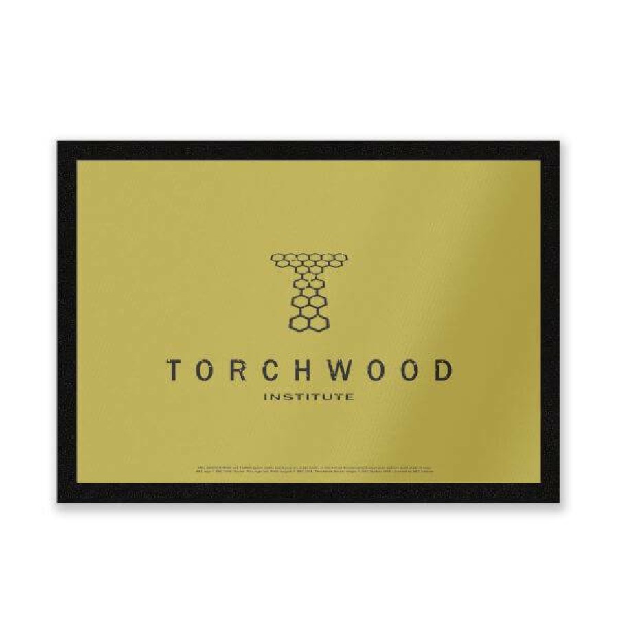 Doormats * | Free Delivery Doctor Who Torchwood Institute Entrance Mat