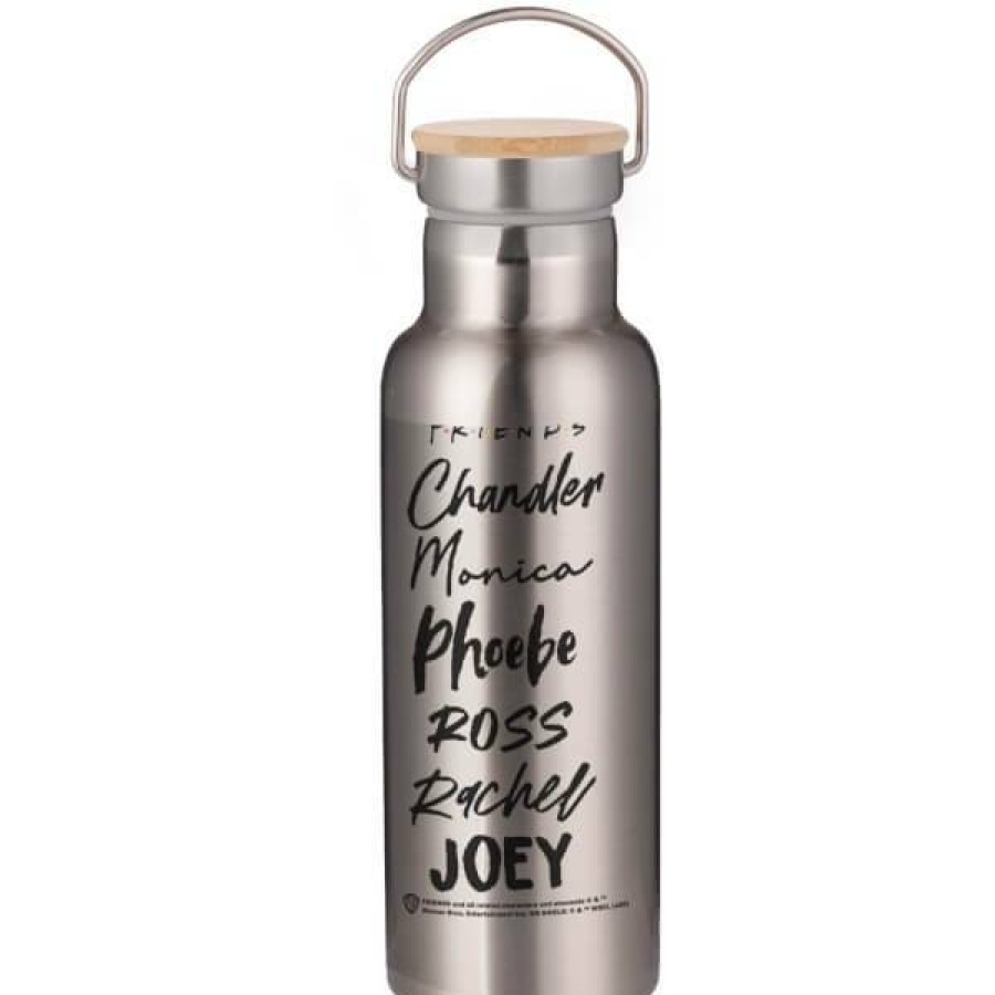 Geek Drinkware * | Best Sellers Friends Names Portable Insulated Water Bottle Steel