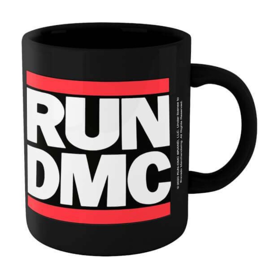 Geek Drinkware * | Promotion Run Dmc Mug Black