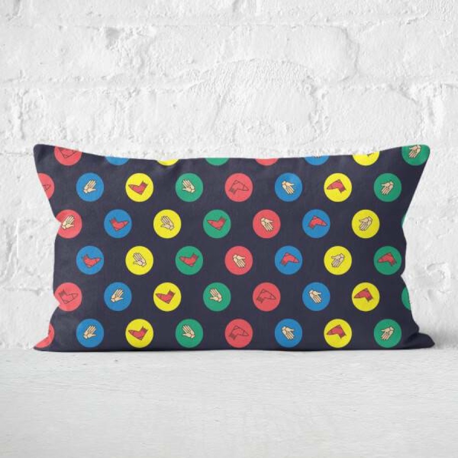 Soft Furnishings * | Closeout Sale Twister Black Rectangular Cushion