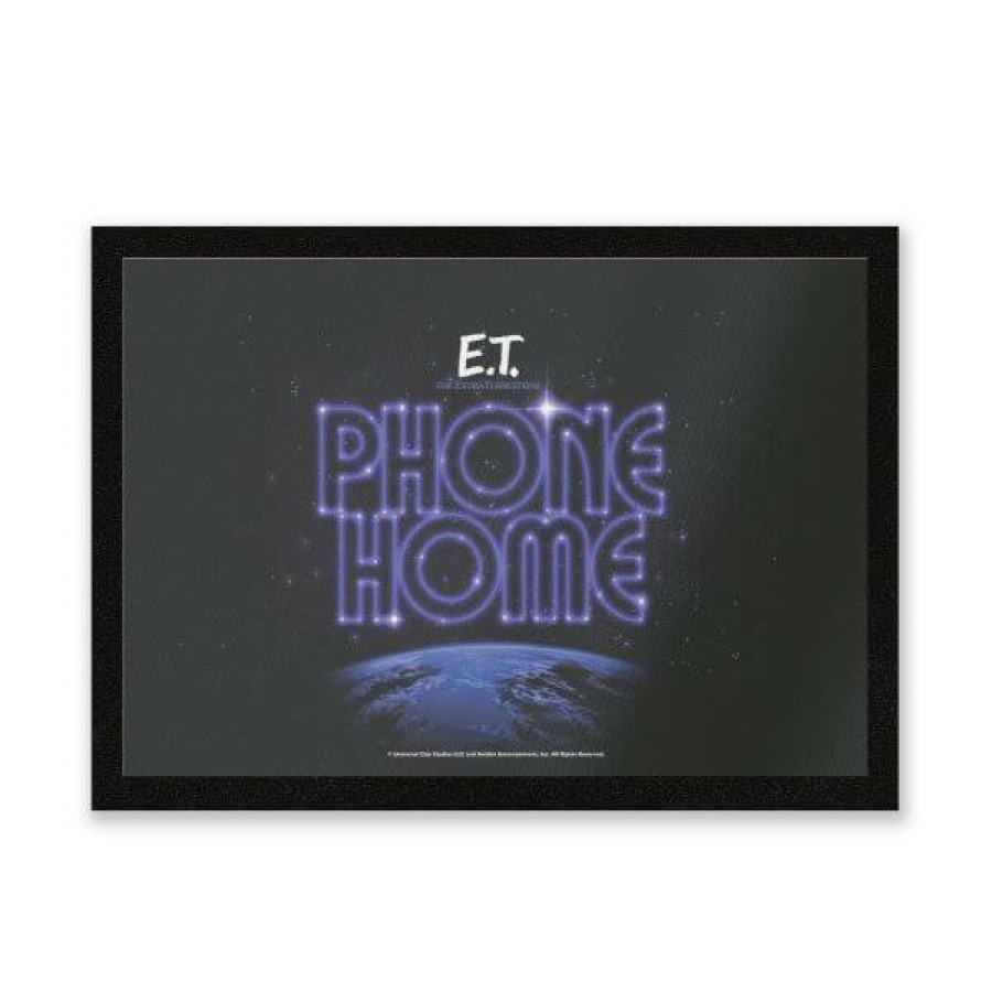 Doormats * | Best Guaranteed E.T. The Extra-Terrestrial E.T. Phone Home Entrance Mat