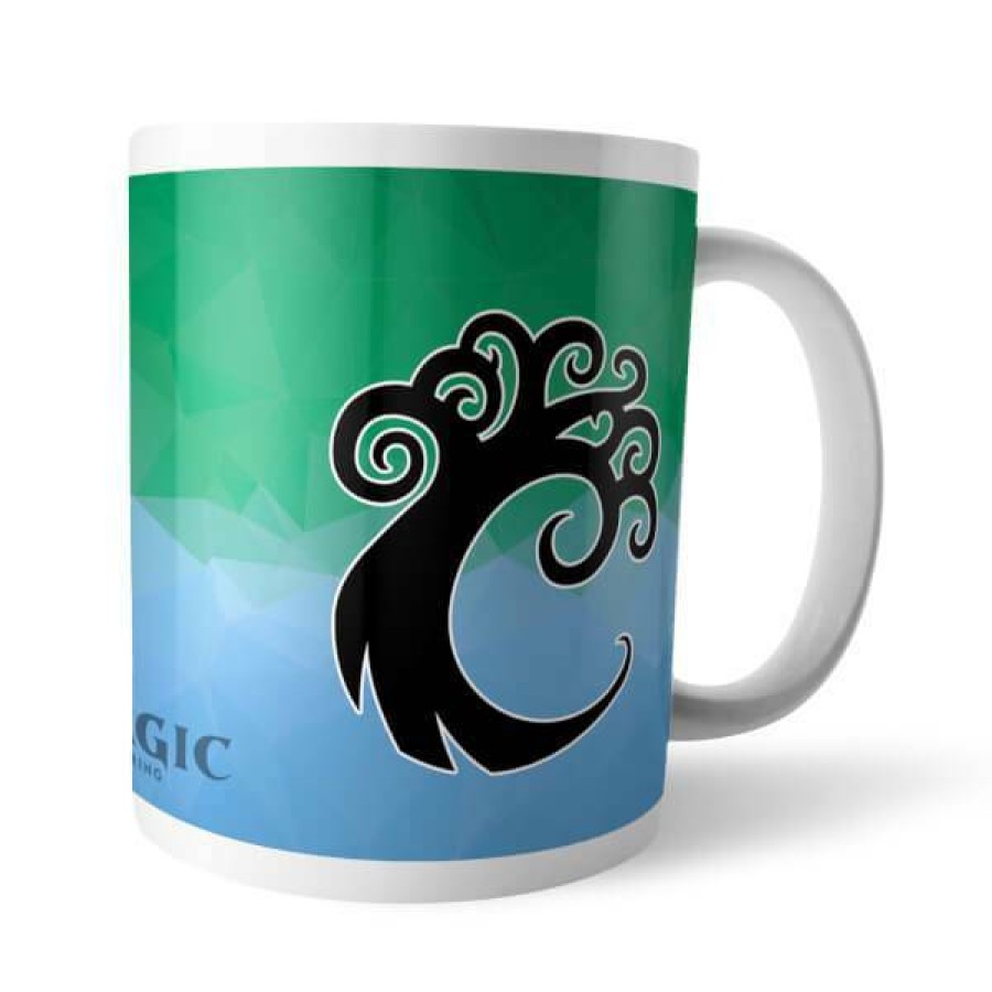 Geek Drinkware * | New In Magic The Gathering Gor Fractal Simic Mug