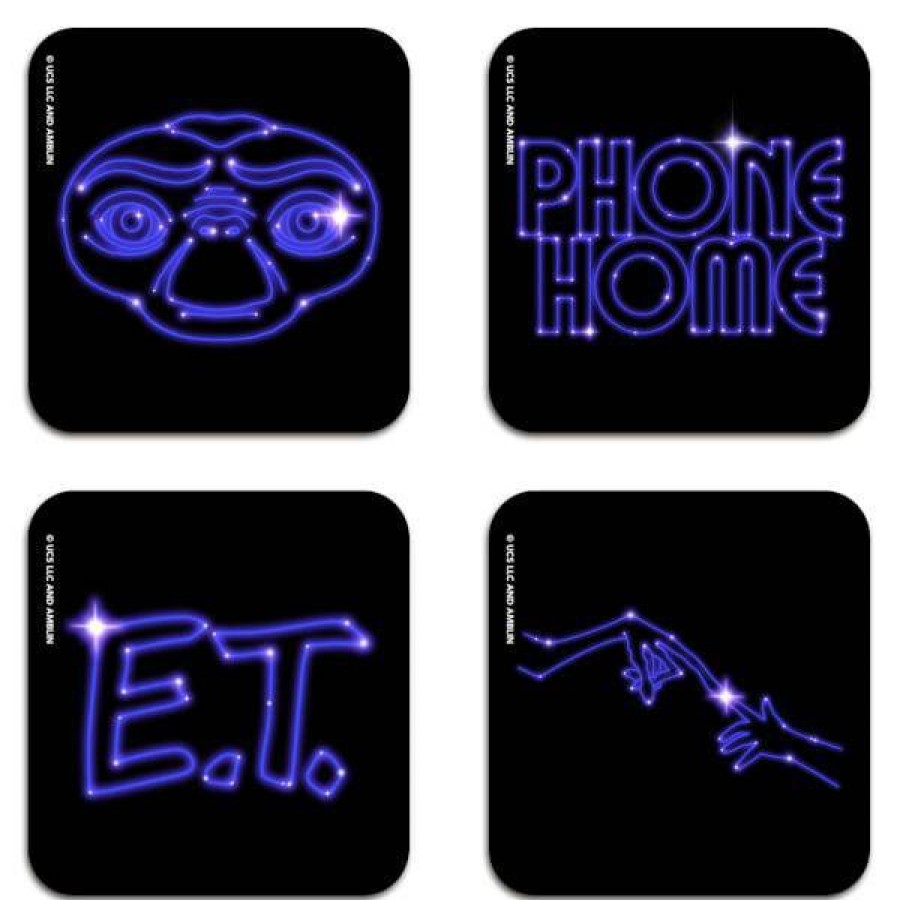 Tabletop * | Bestsellers E.T. The Extra-Terrestrial E.T. Coaster Set