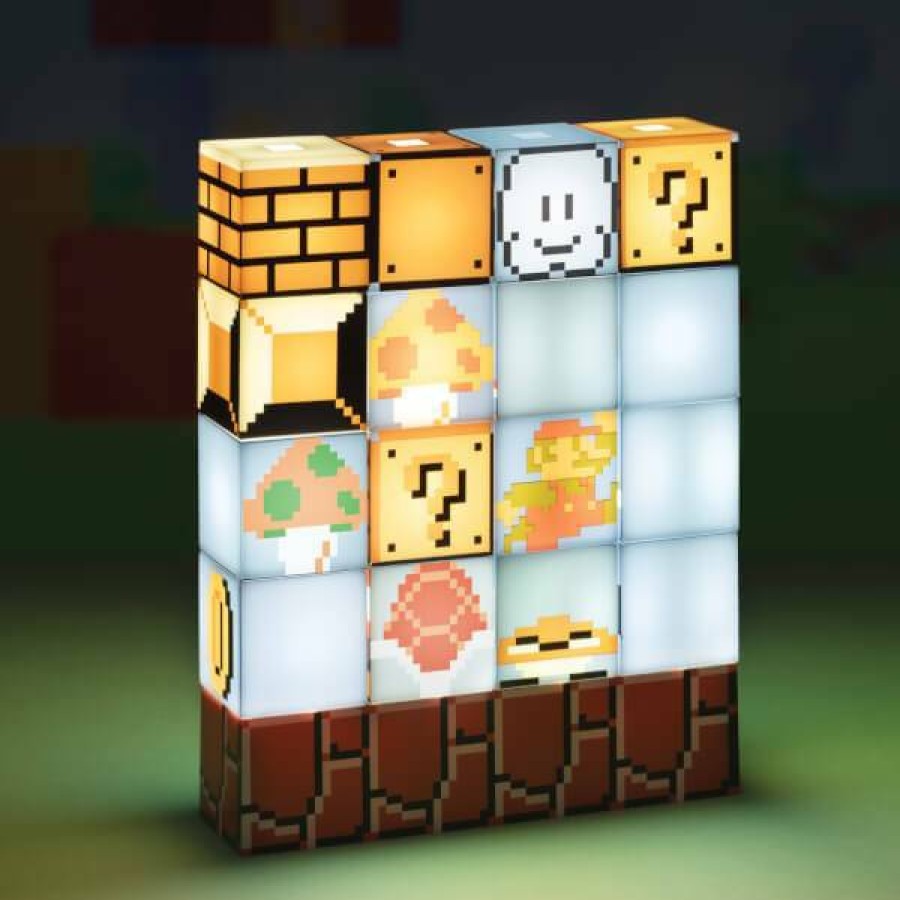 Geek Gifts * | Best Sellers Super Mario Bros Build A Level Light