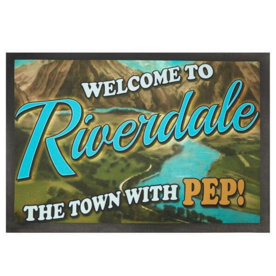 Doormats * | Latest Riverdale Welcome To Riverdale Entrance Mat