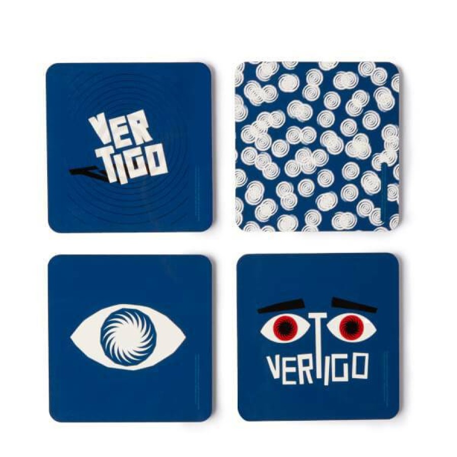 Tabletop * | Promotion Hitchcock Vertigo Focused Coaster Set