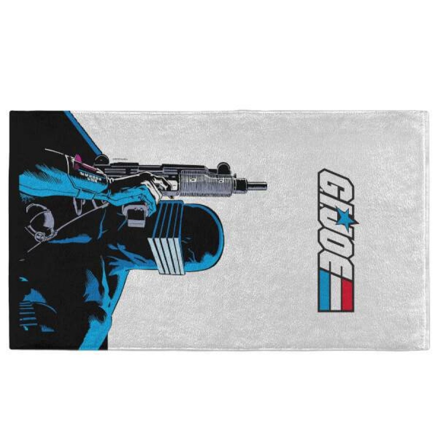 Soft Furnishings * | Top Sellers G.I. Joe Head Print Fitness Towel