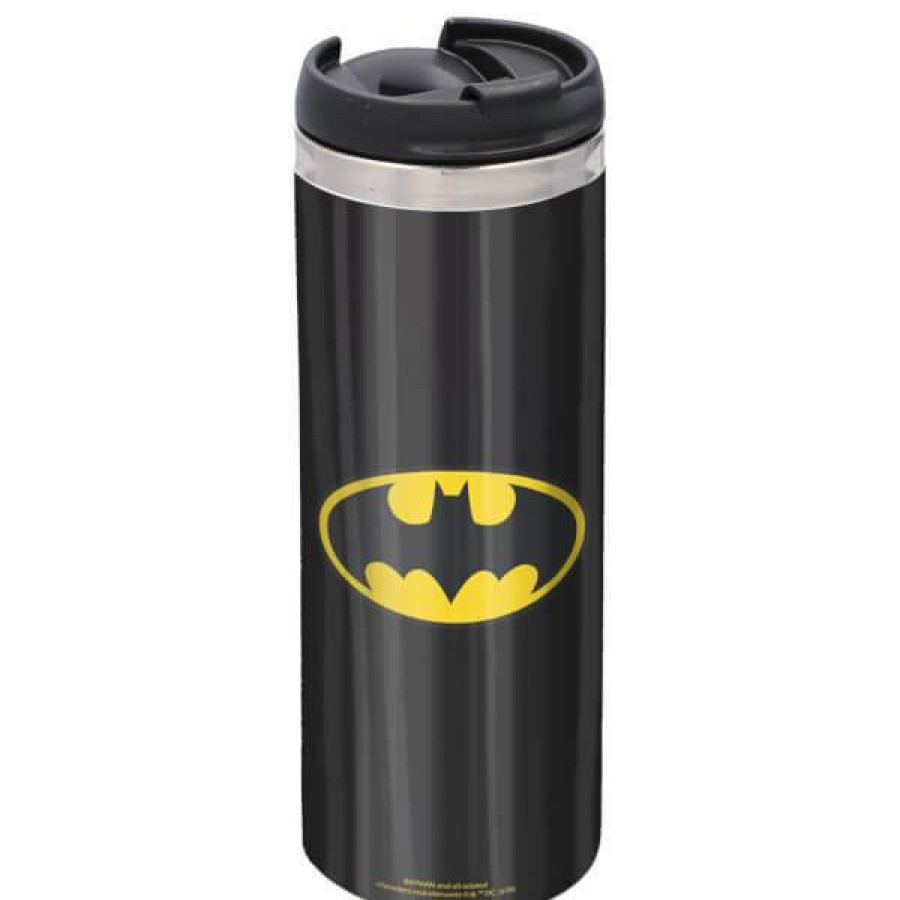 Geek Drinkware * | Best Sellers Batman Stainless Steel Thermo Travel Mug