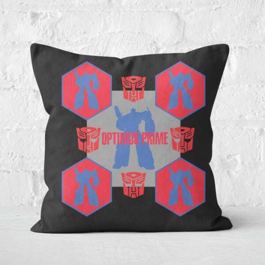 Soft Furnishings * | With Discount Transformers Optimus Prime Square Cushion