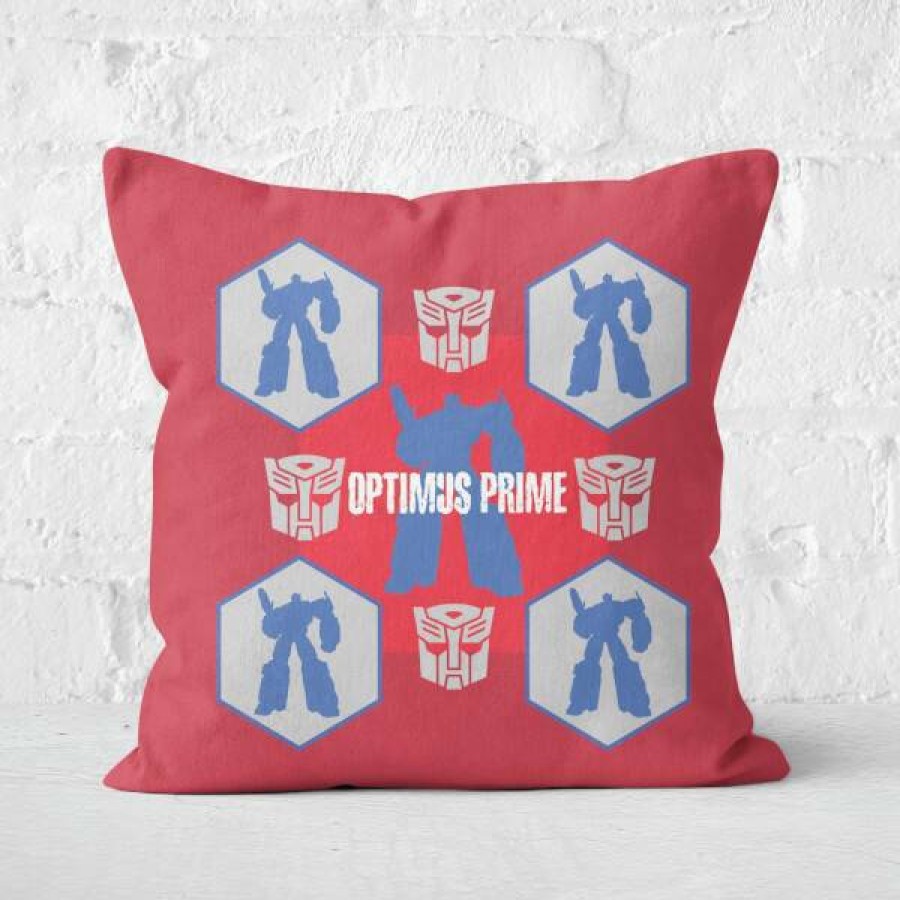 Soft Furnishings * | With Discount Transformers Optimus Prime Square Cushion