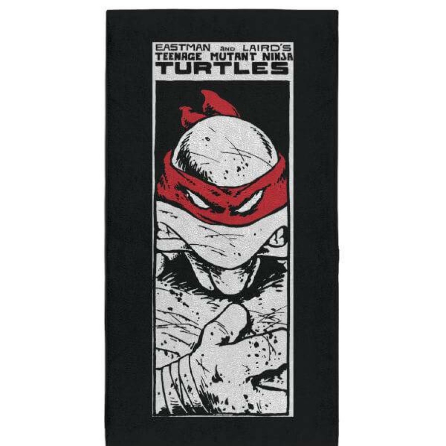 Soft Furnishings * | Top Sellers Teenage Mutant Ninja Turtles Eastman And Laird Cover Hand Towel