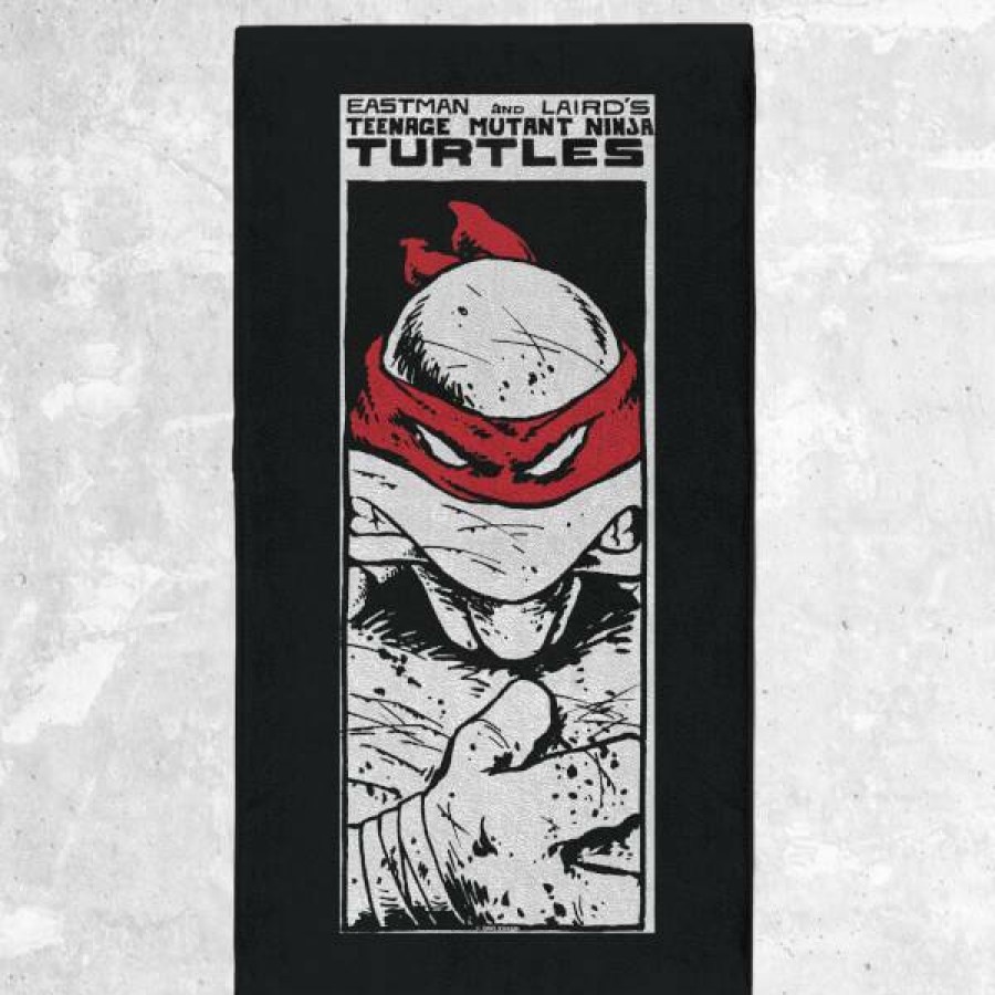 Soft Furnishings * | Top Sellers Teenage Mutant Ninja Turtles Eastman And Laird Cover Hand Towel